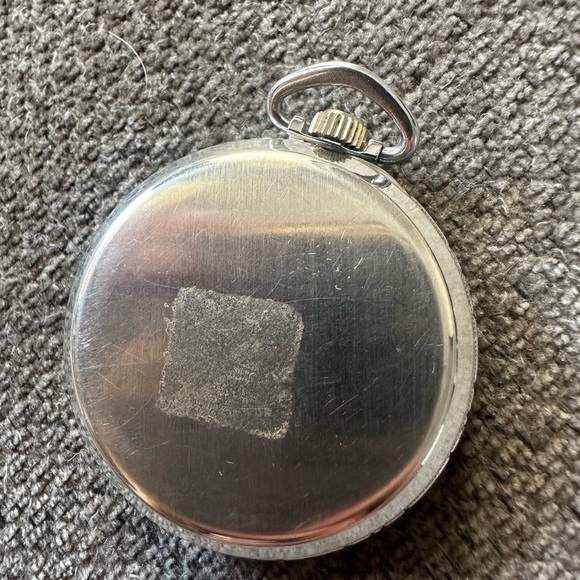 Charles T. Matsuoka Vintage Pocket Watch in Silver - Picture 3 of 4